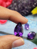 Amethyst Faceted Mix Shaped Loose Gemstone - Enchanting Beauty - Lot of 5 units