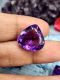 Amethyst Faceted Mix Shaped Loose Gemstones - Royal Radiance - Lot of 4 units