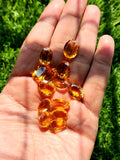 Citrine Faceted Loose Gemstones - Radiance and Elegance in Oval Shapes | Lot of 12 units