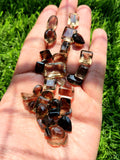 Smokey Quartz Faceted Loose Gemstones in Mixed Shape - Smoldering Sophistication - Lot of 32 units