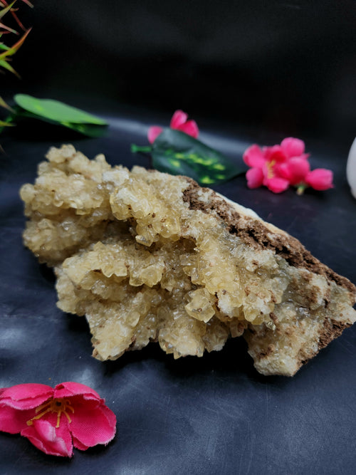 Yellow Calcite Mineral Specimen - The Radiant Sunstone of Inner Joy and Vitality | Reiki/Energy/Chakra/Healing | Lot of 2