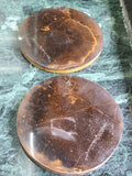 Tiger Eye Coasters - Radiate Prosperity and Protection | Set of 2 | Home Decor