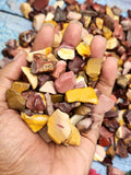 Mookaite Jasper Polished Chips - Unveiling the Earth's Vibrant Tapestry