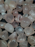 Rose Quartz Tumbles - Embrace the Healing Essence of Love and Compassion | Lot of 75 pieces
