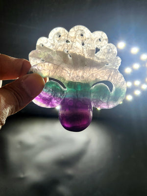 Multi Fluorite Octopus Carving: The Perfect Blend of Art, Healing and Home Decor | Animal carving