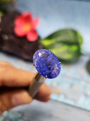 Tanzanite Faceted Loose Gemstone in Oval Shaped – Brilliance Beyond Beauty