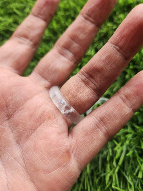 Clear Quartz Finger Ring – A Master Healer in Elegant Form | ONE PIECE ONLY