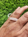 Rose Quartz Finger Ring – Embrace Love, Calm and Connection | ONE PIECE ONLY
