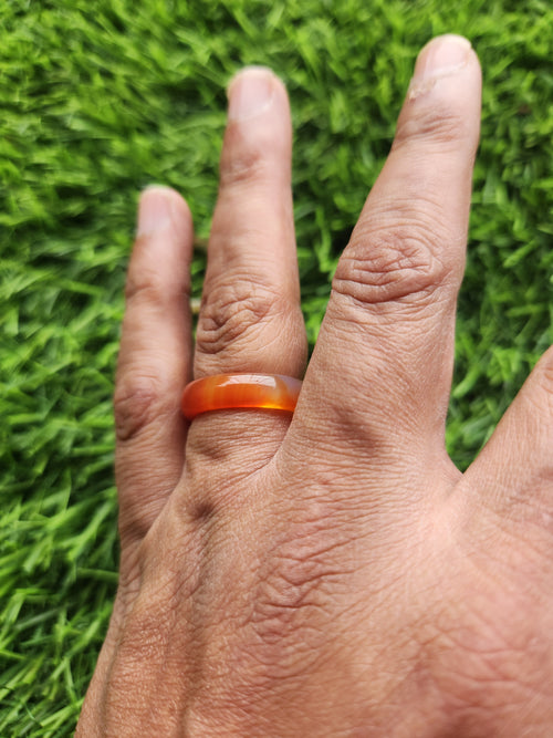 Fire Agate Finger Ring – A Symbol of Protection, Strength & Style | ONE PIECE ONLY
