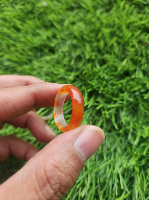 Fire Agate Finger Ring – A Symbol of Protection, Strength & Style | ONE PIECE ONLY