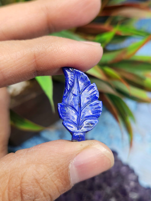 Lapis Lazuli Pendant in Mughal Floral Design - A Tribute to Elegance and Heritage | Pendant | Birthday Gift | Valentine gift | Mother's Day gift