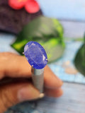 Tanzanite Faceted Loose Gemstone in Oval Shaped – A Perfect Choice for Jewelry & Success | Weighing 7 carats