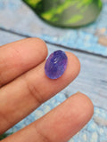 Tanzanite Faceted Loose Gemstone in Oval Shaped – A Perfect Choice for Jewelry & Success | Weighing 7 carats