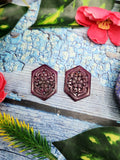 Floral Carved Ruby Stone Pair for Earrings or Pendant - History, Symbolism and Modern Appeal