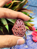 Floral Carved Ruby Stone Pair for Earrings or Pendant - History, Symbolism and Modern Appeal