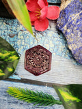 Ruby Floral Carving Pendant - History, Symbolism and Modern Appeal | Gemstone Pendant | Birthday Gift | Daughter's Day Gift | Mother's Day Gift