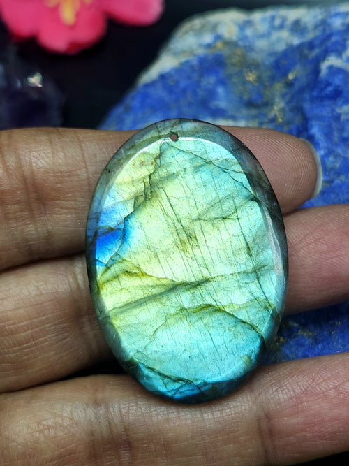 Labradorite Peacock Design Carving For Pendant: A Stunning Blend of Beauty and Healing