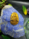 Lord Buddha Carved Pendant in Tiger Eye Stone – A Symbol of Inner Strength, Mindfulness, and Protection | Weight 16 gms