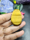 Lord Buddha Carved Pendant in Tiger Eye Stone – A Symbol of Inner Strength, Mindfulness, and Protection | Weight 16 gms