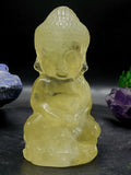 Baby Lord Buddha Carving in Citrine Gemstone – A Symbol of Peace, Positivity & Prosperity | Weight 68 gms