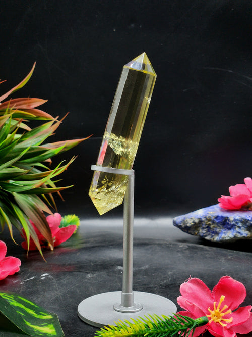 Citrine Vogel Double Terminated with 12 Faces – A Powerful Symbol of Abundance, Peace & Transformation