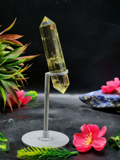 Citrine Vogel Double Terminated with 12 Faces – A Powerful Symbol of Abundance, Peace & Transformation