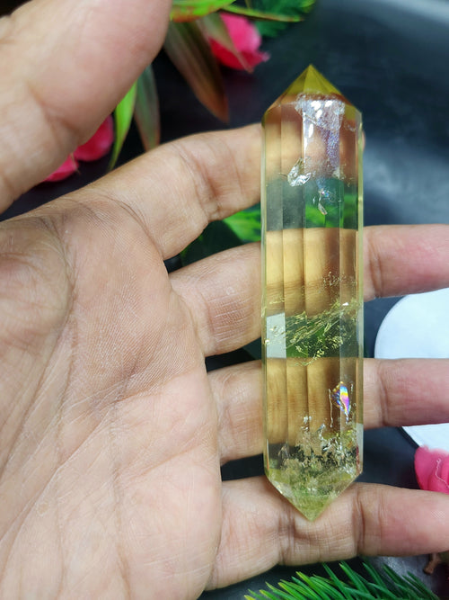 Citrine Vogel Double Terminated with 12 Faces – A Powerful Symbol of Abundance, Peace & Transformation
