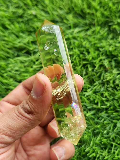 Citrine Vogel Double Terminated with 12 Faces – A Powerful Symbol of Abundance, Peace & Transformation