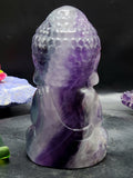 Baby Lord Buddha Carving in Multi Fluorite – A Spiritual Symbol of Peace, Healing and Balance | Reiki/Chakra/Healing/Energy | Home Decor