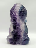 Baby Lord Buddha Carving in Multi Fluorite – A Spiritual Symbol of Peace, Healing and Balance | Reiki/Chakra/Healing/Energy | Home Decor