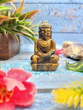 Lord Buddha Carving in Tiger Eye Gemstone – A Symbol of Peace, Strength & Spiritual Balance