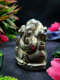 Lord Ganesh Statue in Pyrite – A Symbol of Prosperity, Protection and Divine Blessings