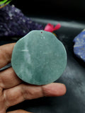 Manjushri Carved Pendant in Natural Guatemalan Jade: A Daily Wear Talisman for Protection, Wisdom and Elegance | Weight 30 gms