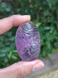 Ametrine Floral Carved Oval Shape gemstone for Pendant or Jewelry Making: A Perfect Blend of Nature’s Beauty and Healing Energy