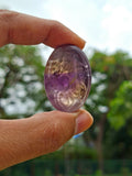 Ametrine Floral Carved Oval Shape Gemstone for Pendant or Jewelry Making: A Daily Wear Talisman for Protection, Clarity, and Success