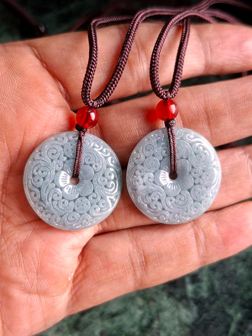 Hetian Green Jade Doughnut-shaped pendant mala: A Powerful Tool for Protection and Manifestation | ONE PIECE ONLY