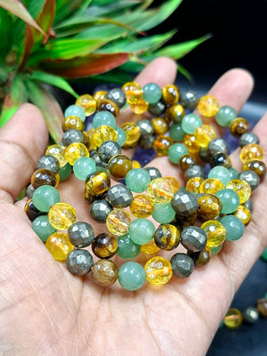 Wealth Maker Gemstone Bracelet - Attract Prosperity with Nature's Finest - ONE PIECE ONLY | Weight 19 gms