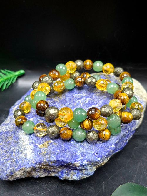 Wealth Maker Gemstone Bracelet - Attract Prosperity with Nature's Finest - ONE PIECE ONLY | Weight 19 gms