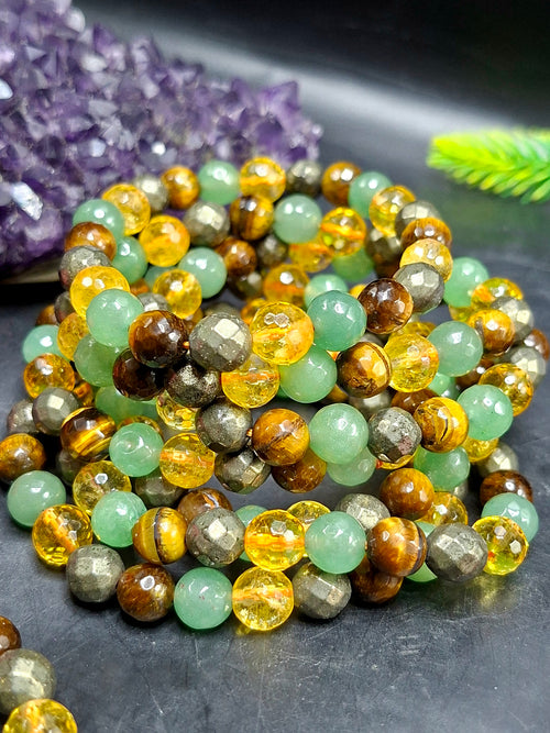 Wealth Maker Gemstone Bracelet - Attract Prosperity with Nature's Finest - ONE PIECE ONLY | Weight 19 gms