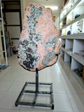 Museum-Grade Stilbite Cluster on Stand (36 kg) – Divine Healing Crystal Masterpiece | Reiki/Chakra/Healing/Energy