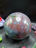 Ruby Kyanite Sphere for Decor, Meditation, and Chakra Balance (5.5 Inches, 5200 gms) | Reiki/Healing/Energy | Home Decor - Shwasam