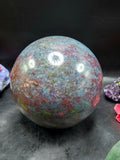 Ruby Kyanite Sphere for Decor, Meditation, and Chakra Balance (5.5 Inches, 5200 gms) | Reiki/Healing/Energy | Home Decor - Shwasam