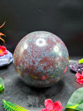 Ruby Kyanite Sphere for Decor, Meditation, and Chakra Balance (5.5 Inches, 5200 gms) | Reiki/Healing/Energy | Home Decor - Shwasam