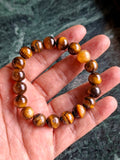 Natural Tiger Eye Gemstone Bracelet for Daily Wear – Boost Strength, Calmness & Balance - Shwasam