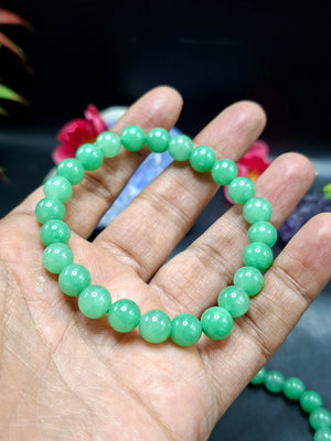 Green Aventurine Crystal Bracelet for Men & Women – Prosperity Stone for Luck & Harmony | ONE PIECE ONLY - Shwasam