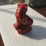 Cinnabar Lion | Cinnabar Dragon |- Custom Order - Gemstone Animal Carvings