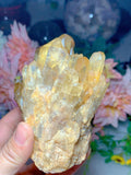 Natural Citrine Cluster: A Radiant Beacon of Positive Energy - 670gms with Points