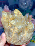 Natural Citrine Cluster: A Radiant Beacon of Positive Energy - 670gms with Points