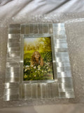 Gemstone Studded Photo Frames - Lot of 6 in Amethyst & Selenite