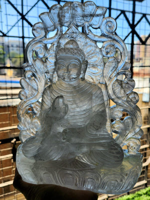 Custom Gemstome Carvings - Amazonite Ganeshas lot of 3, Clear Quartz Buddha 2, Ruby Ganesha